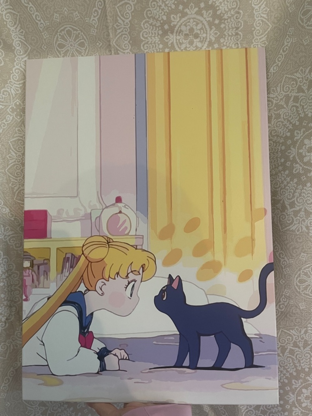 Sailormoon & Artemis metal pastel Wall Art Poster - (discount code for 30% off)